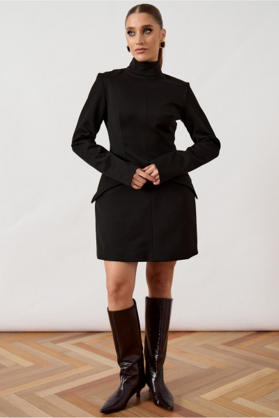 Платье ATTIKA A3511 черный - фото 1