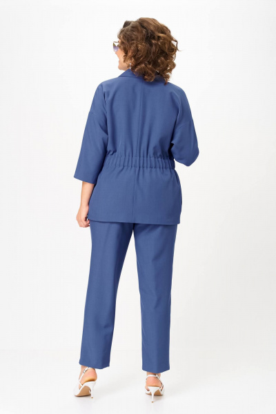 Брюки, жакет Anastasia 1324 голубой - фото 5