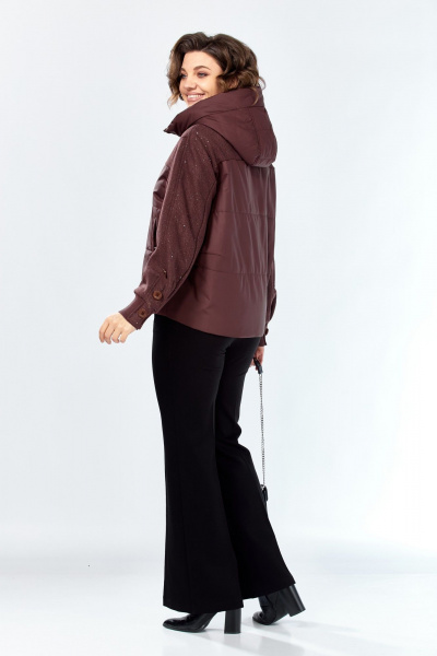 Куртка Shetti 2212 винный_ - фото 9