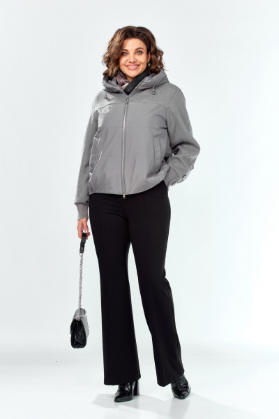 Куртка Shetti 2212 светлый_графит - фото 2