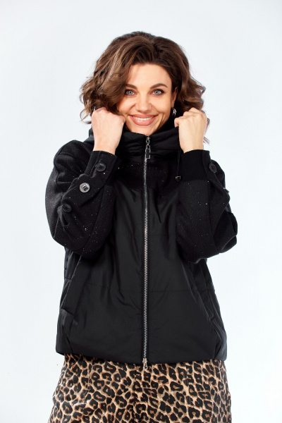 Куртка Shetti 2212 черный - фото 7