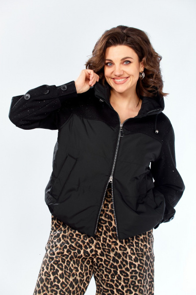 Куртка Shetti 2212 черный - фото 1