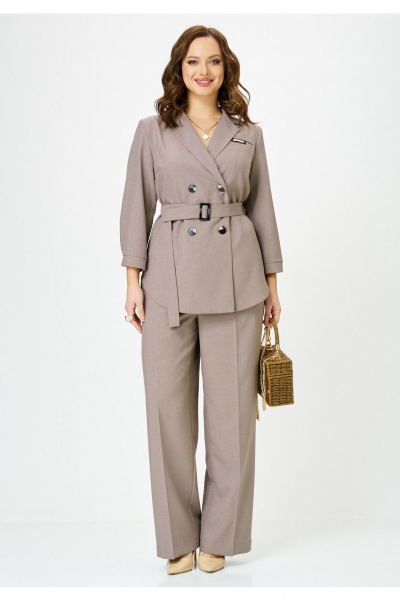 Брюки, жакет Твой имидж 2351 капучино - фото 6