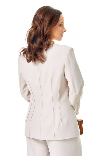 Брюки, жакет Karina deLux M-1427 светло-серый - фото 9