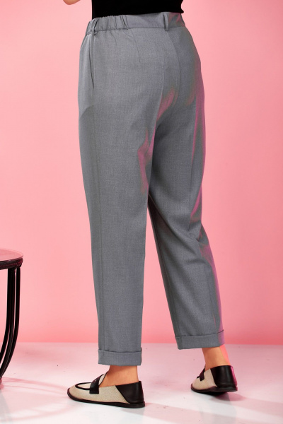 Бомбер, брюки AVA fashion М-178 серый - фото 13