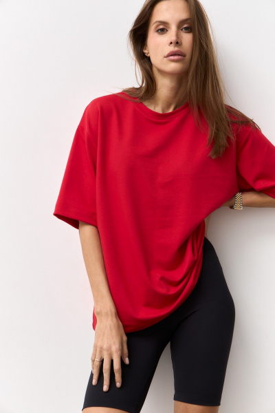 Джемпер Luitui R5076 красный - фото 2