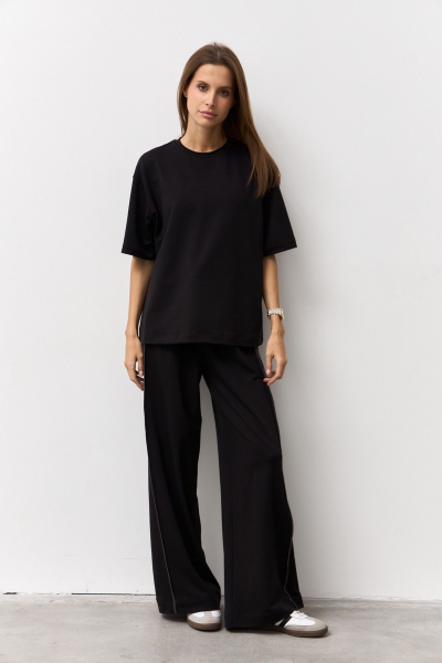 Джемпер Luitui R5076 черный - фото 4