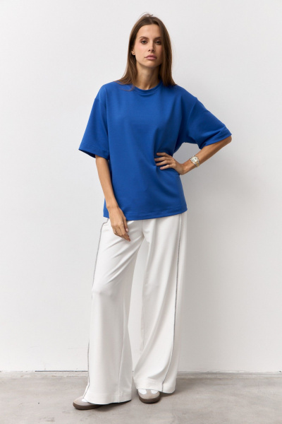 Джемпер Luitui R5076 ярко-синий - фото 1