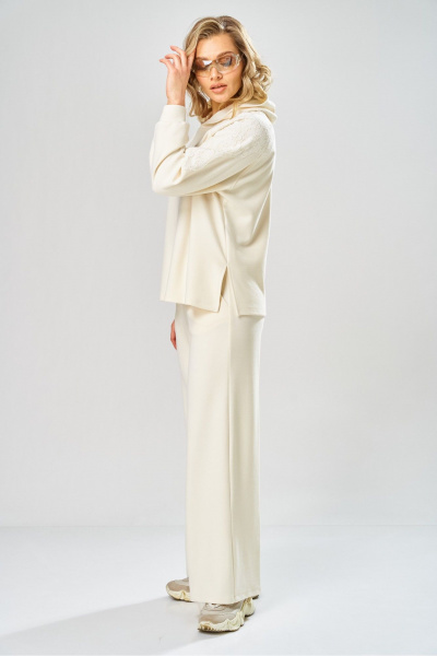 Брюки, кофта Диомант 2147 экрю - фото 7