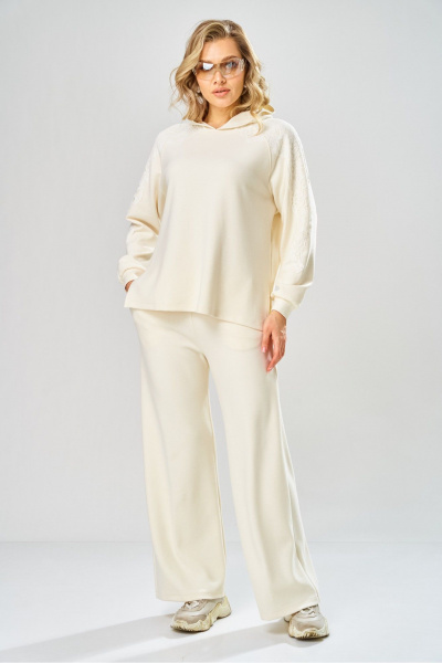 Брюки, кофта Диомант 2147 экрю - фото 6