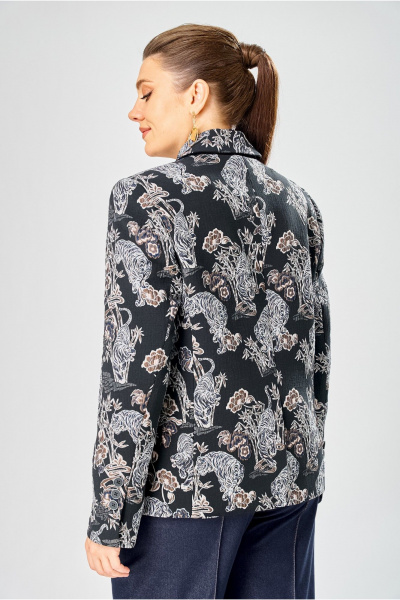 Бомбер Bonna Image 1026/1 синий - фото 8