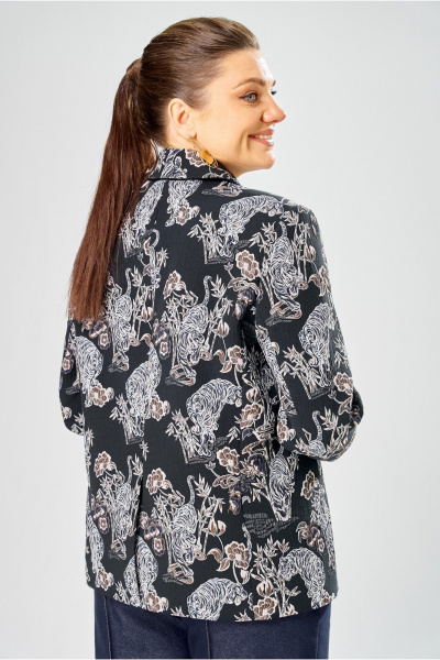 Бомбер Bonna Image 1026/1 синий - фото 5