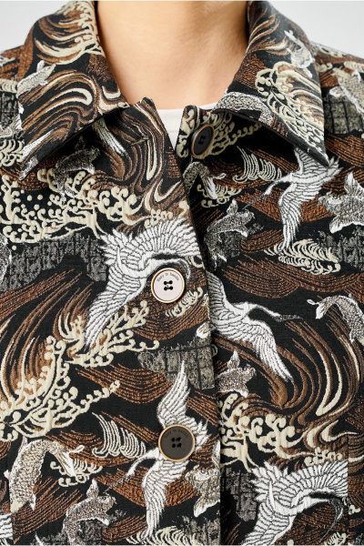 Бомбер Bonna Image 1026/2 коричневый - фото 10