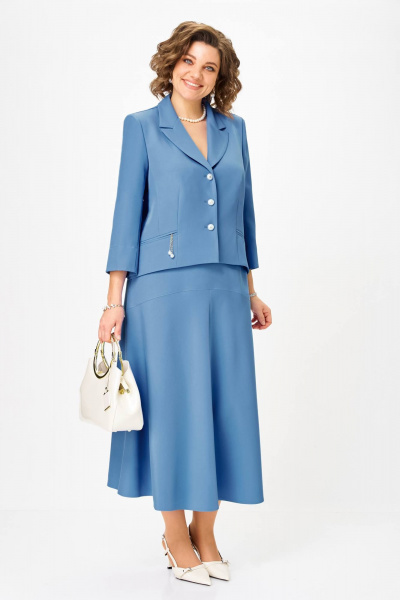 Жакет, юбка Lady Secret 25106 голубой - фото 1