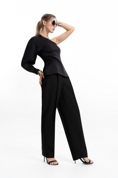 Брюки SILVERSPICE S-3628 черный - фото 2