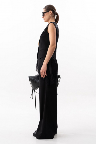 Жилет SILVERSPICE S-2636 черный - фото 4