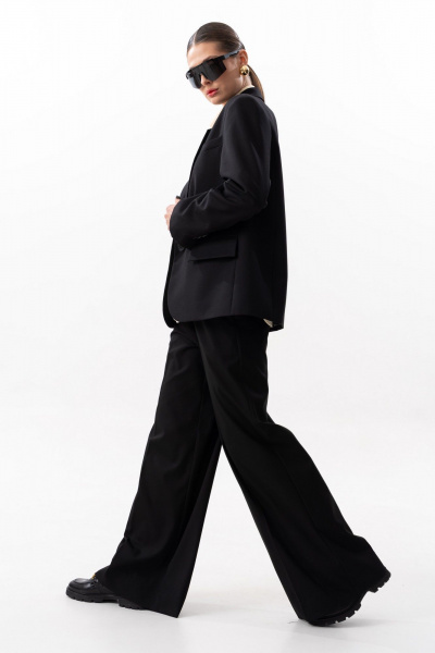 Брюки SILVERSPICE S-3630 черный - фото 3