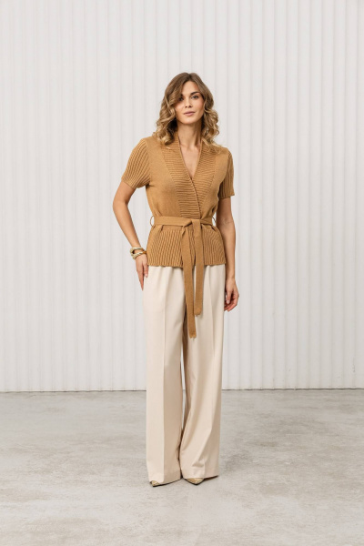 Жакет Romgil РВ0409-ХЛ2 верблюжий - фото 5