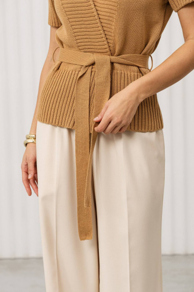 Жакет Romgil РВ0409-ХЛ2 верблюжий - фото 4