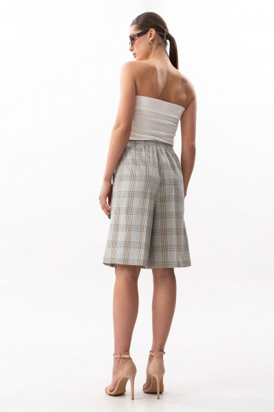 Шорты SILVERSPICE S-3629 клетка - фото 3