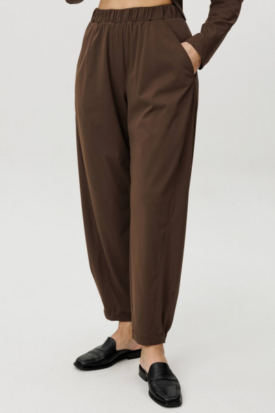Брюки, куртка, топ Fantazia Mod 5370 коричневый - фото 3