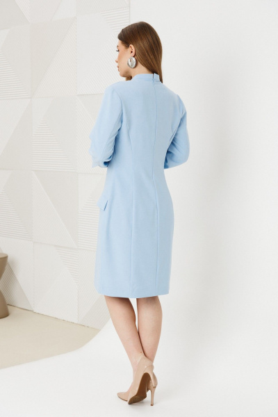 Платье Amberа Style 1139-1 голубой - фото 6