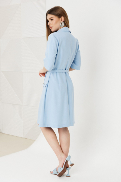 Платье Amberа Style 1140 голубой - фото 6