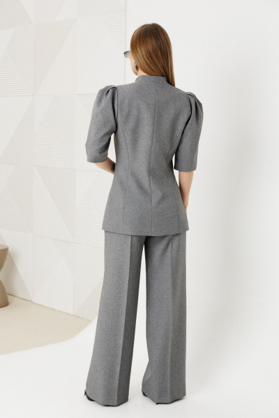 Брюки, жакет Amberа Style 2149-1 серый - фото 9