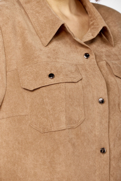 Рубашка Tensi 409 бежевый - фото 5