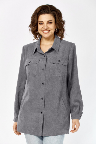 Рубашка Tensi 409 графитовый - фото 1