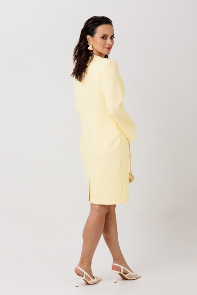 Платье Mislana 1304 желтый - фото 7