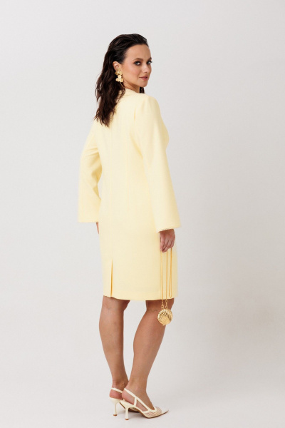 Платье Mislana 1304 желтый - фото 6