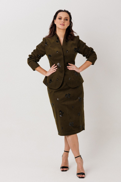 Жакет, юбка Mislana 12971 - фото 2