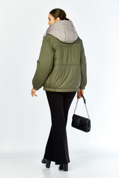 Куртка Shetti 2213 олива - фото 9