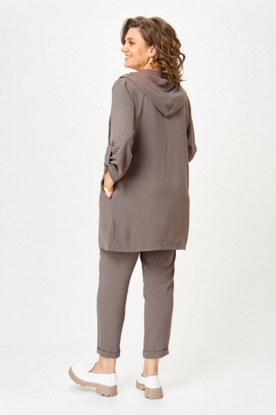 Брюки, кардиган, топ Svetlana-Style 1527 мокко - фото 7
