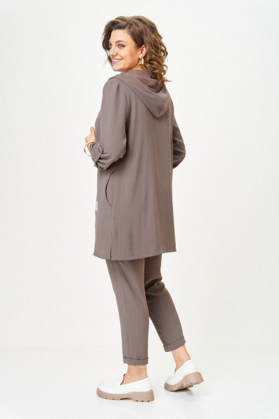 Брюки, кардиган, топ Svetlana-Style 1527 мокко - фото 3