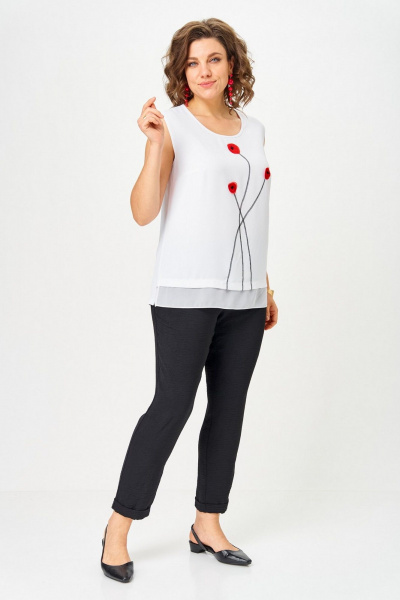 Брюки, кардиган, топ Svetlana-Style 1527 черный - фото 9