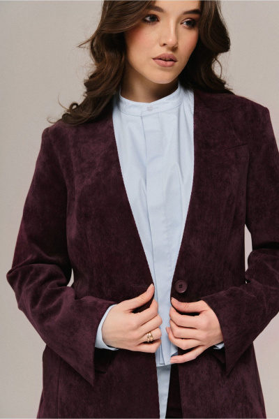 Жакет JRSy 2656 ежевика - фото 4