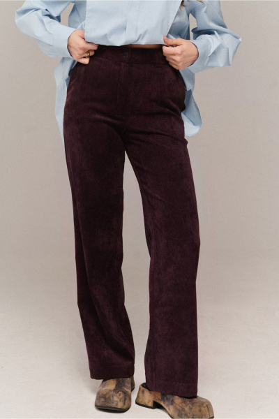 Брюки JRSy 2657 ежевика - фото 1