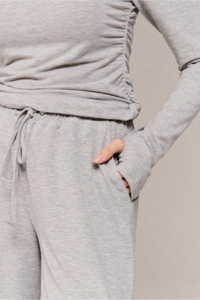 Джемпер JRSy 2663 серый_меланж - фото 3