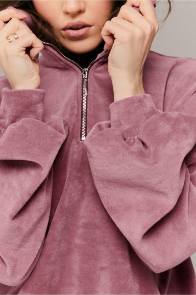 Джемпер JRSy 2669 пыльно-розовый - фото 2