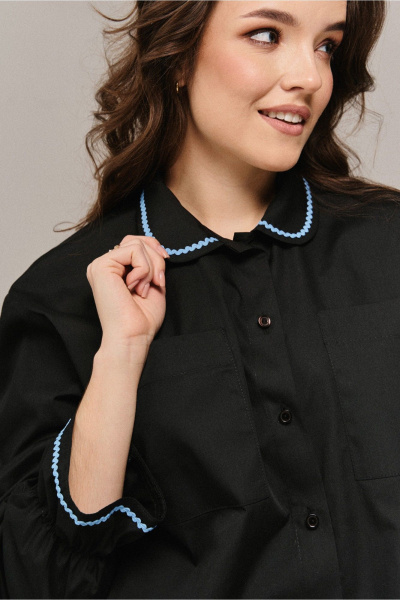 Блуза JRSy 2670 черный - фото 3