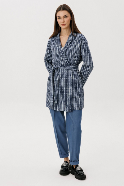 Брюки, кардиган Fantazia Mod 5394 синий - фото 2