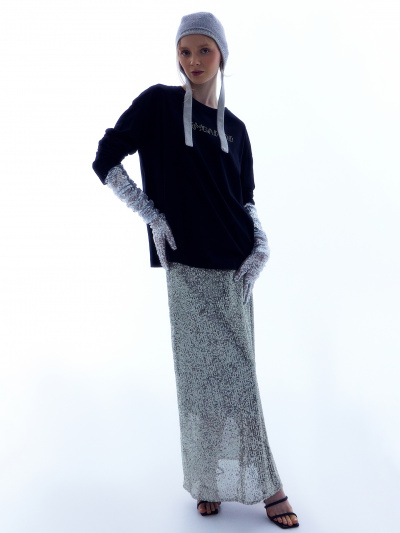 Юбка Mark Formelle 152798/24-31450Ц-10 серебро - фото 3