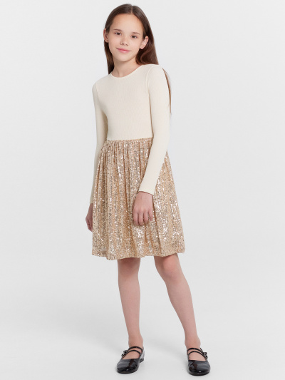 Платье Mark Formelle 157861/24-31602Ц-1 св.бежевый - фото 2