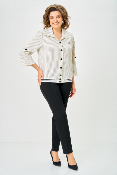 Жакет DaLi 4586 молочный - фото 2