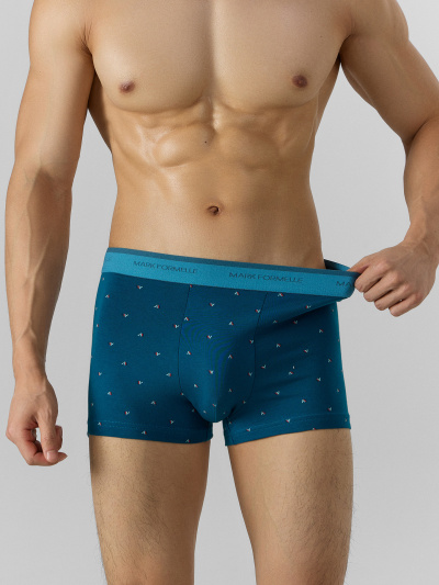 Трусы Mark Formelle 411228/25-5629П-5 узор_на_сине_бирюзовом - фото 2