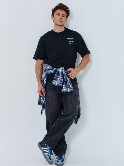 Футболка Mark Formelle 111846/25-4915П-0 черный_печать15_1_сл_на_пол_1сл_на_ПР_рук - фото 1