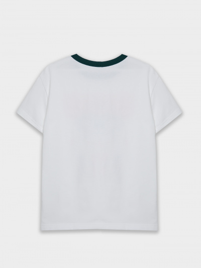 Футболка Mark Formelle 113453/24-31578П-0 белый_печать1_3_сл_на_пол_ТП - фото 3