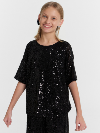 Блуза Mark Formelle 127953/25-36936Ц-16 черный - фото 2